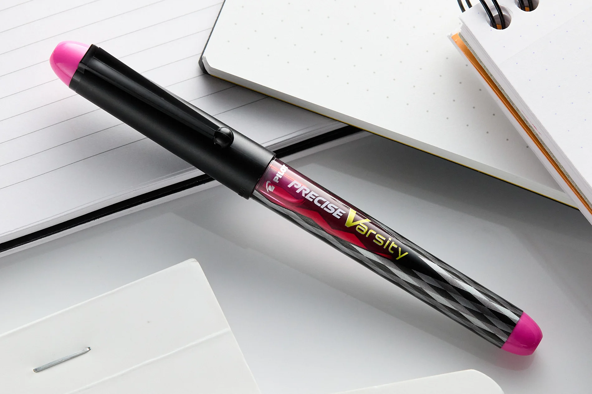 Pilot Precise Varsity Fountain Pen - Pink - Image 5