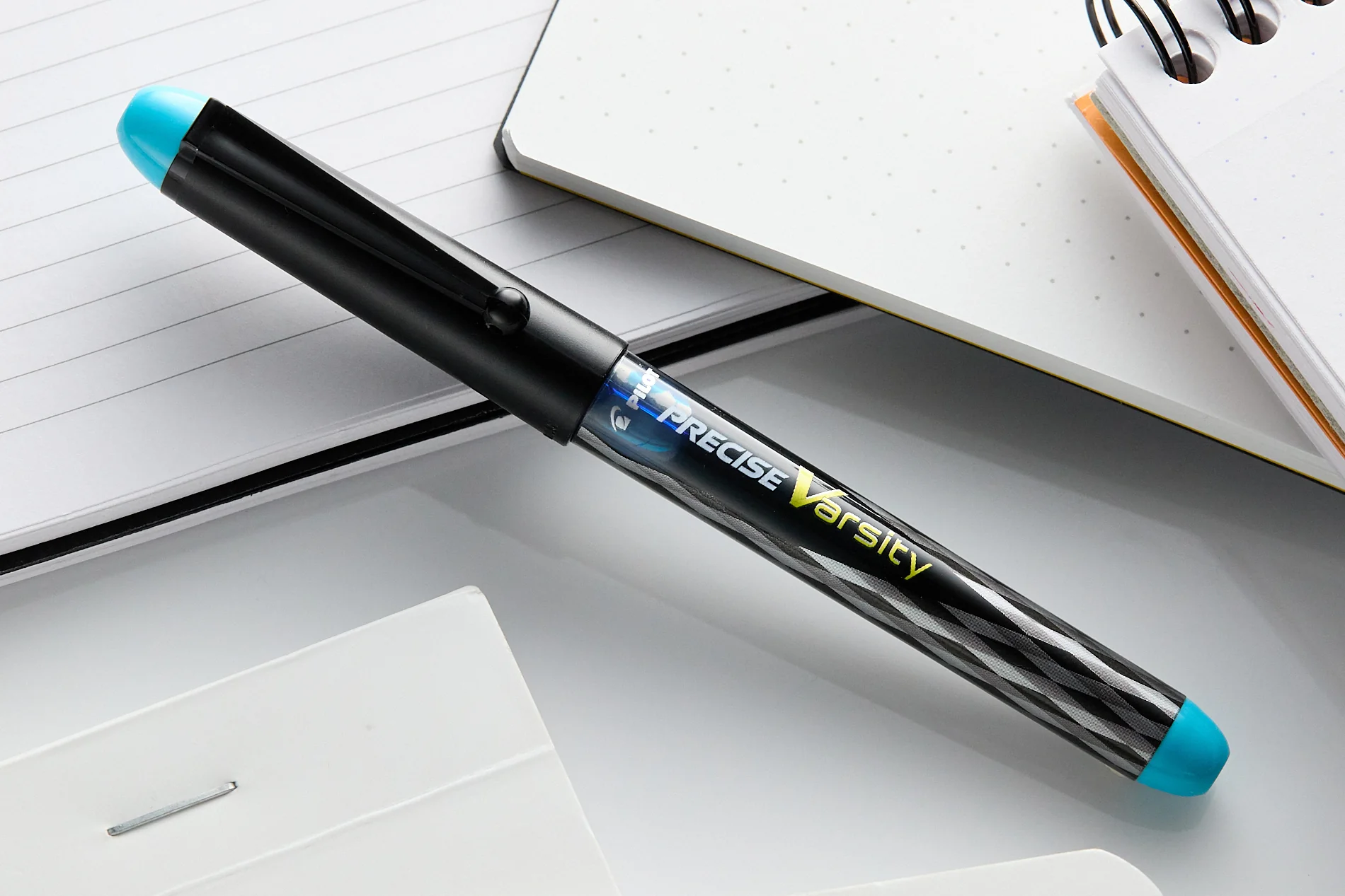 Pilot Precise Varsity Fountain Pen - Turquoise - Image 5