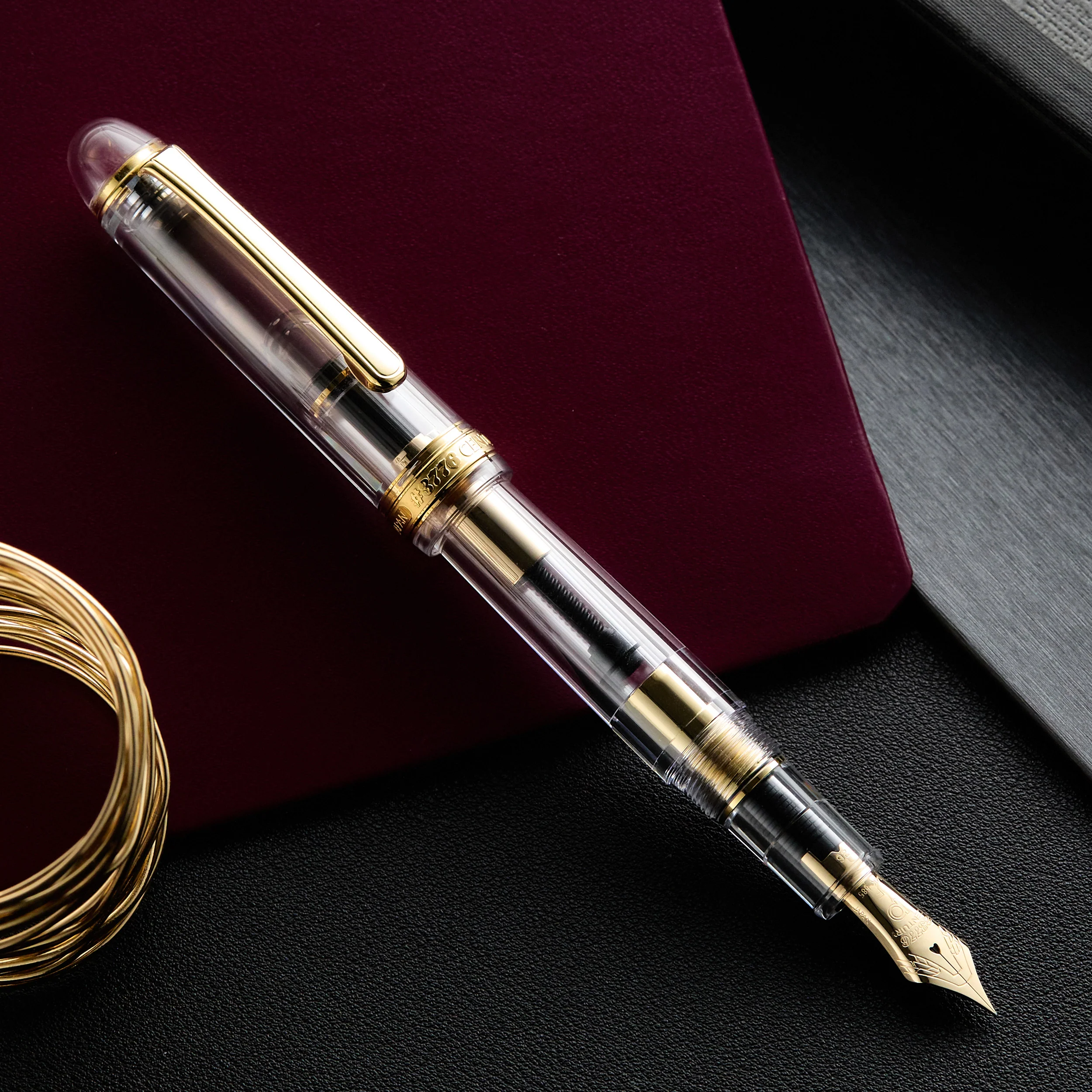 Platinum #3776 Century Ver. 2.0 Fountain Pen - Demonstrator (Limited Edition) - Image 3