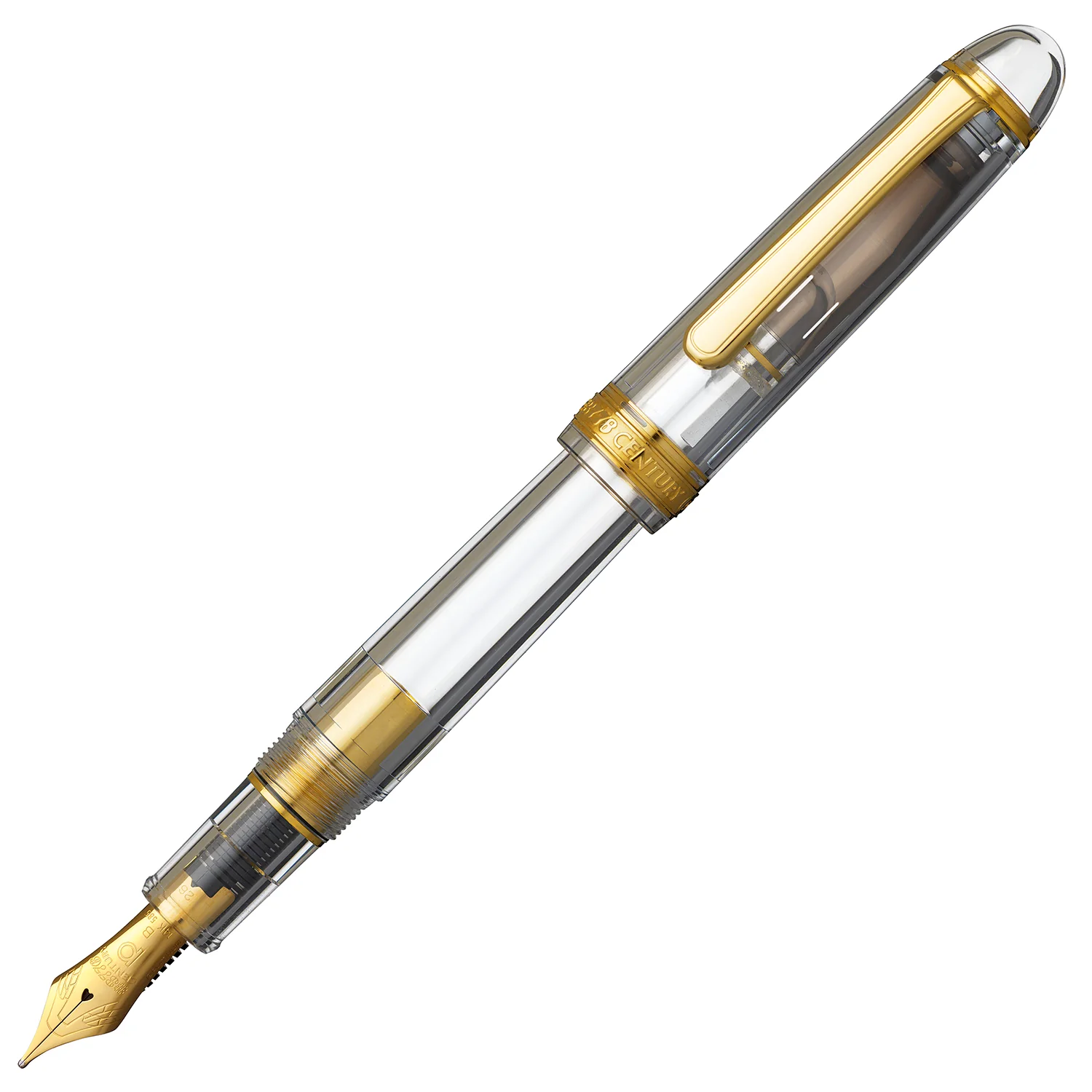 Platinum #3776 Century Ver. 2.0 Fountain Pen - Demonstrator (Limited Edition) - Image 8