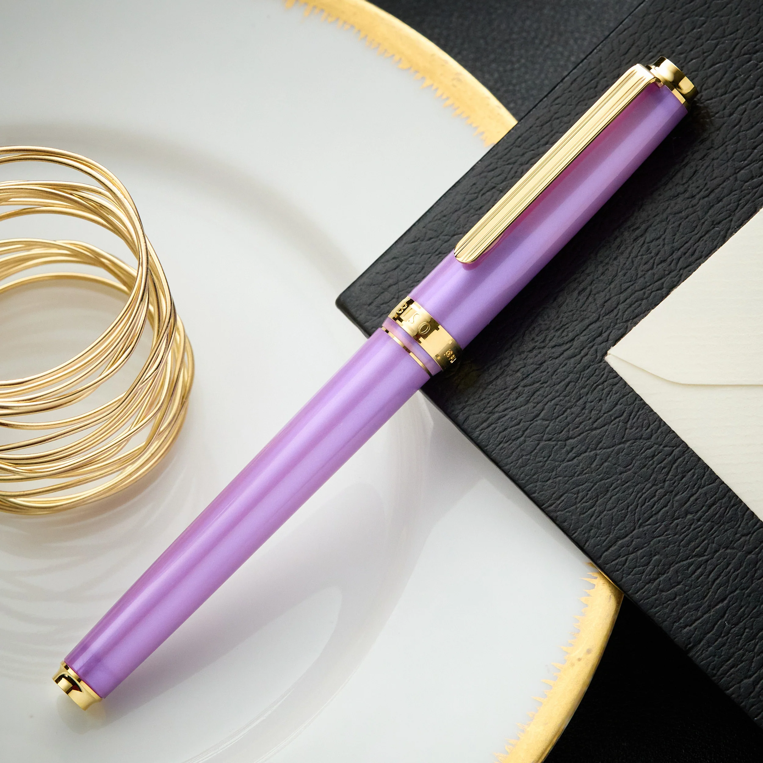 Platinum BISO Fountain Pen - Mystic Purple (Limited Edition) - Image 2