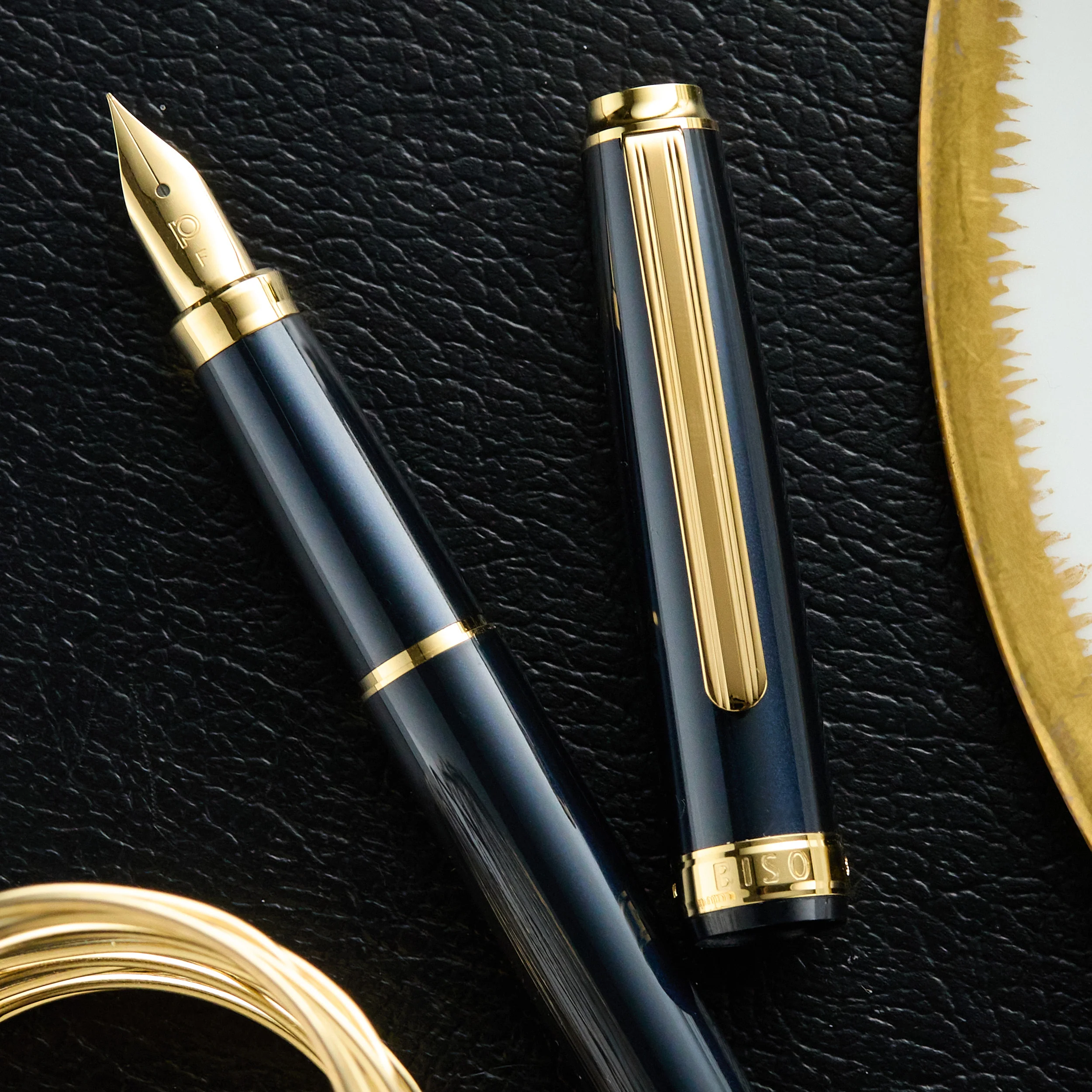 Platinum BISO Fountain Pen - Nebula Black - Image 8
