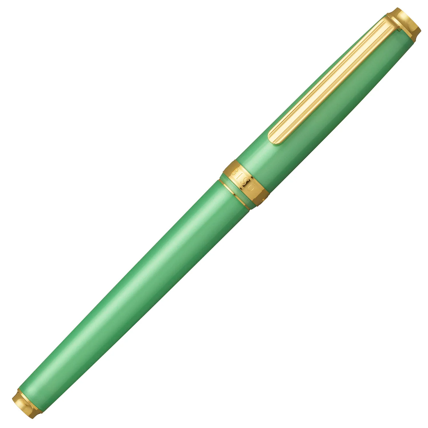 Platinum BISO Fountain Pen - Sparkle Mint Green (Limited Edition) - Image 10