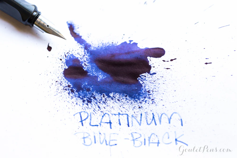 Platinum Blue-Black - 60ml Bottled Ink - Image 2