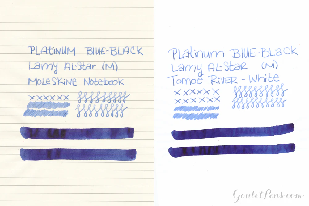 Platinum Blue-Black - Ink Sample - Image 6