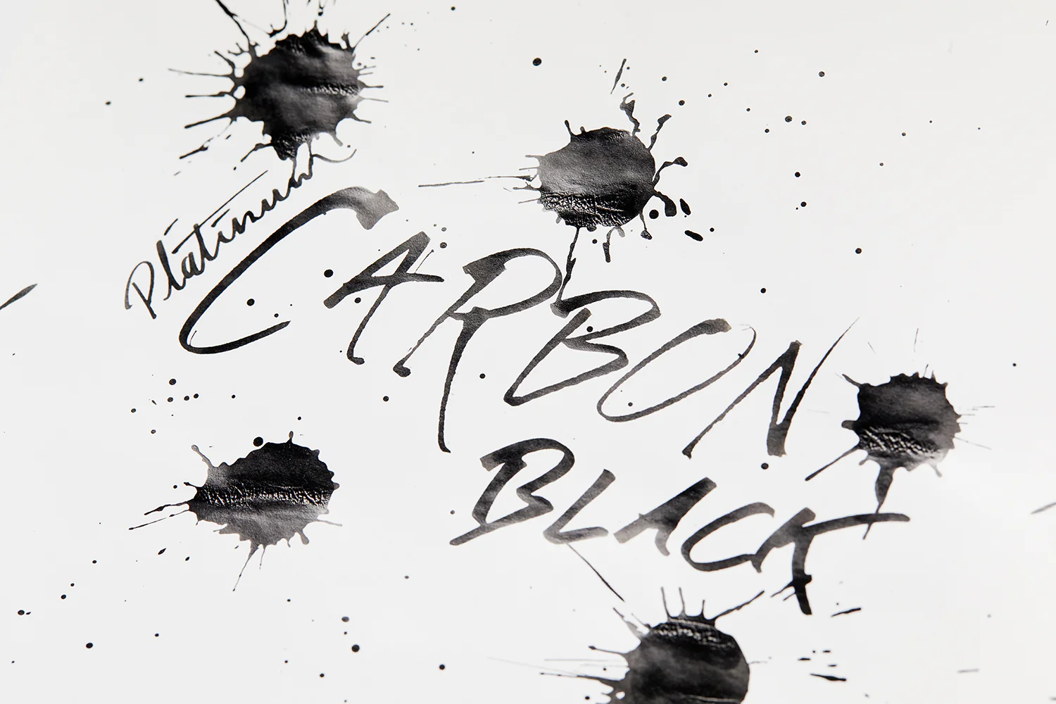 Platinum Carbon Black - Ink Sample - Image 4