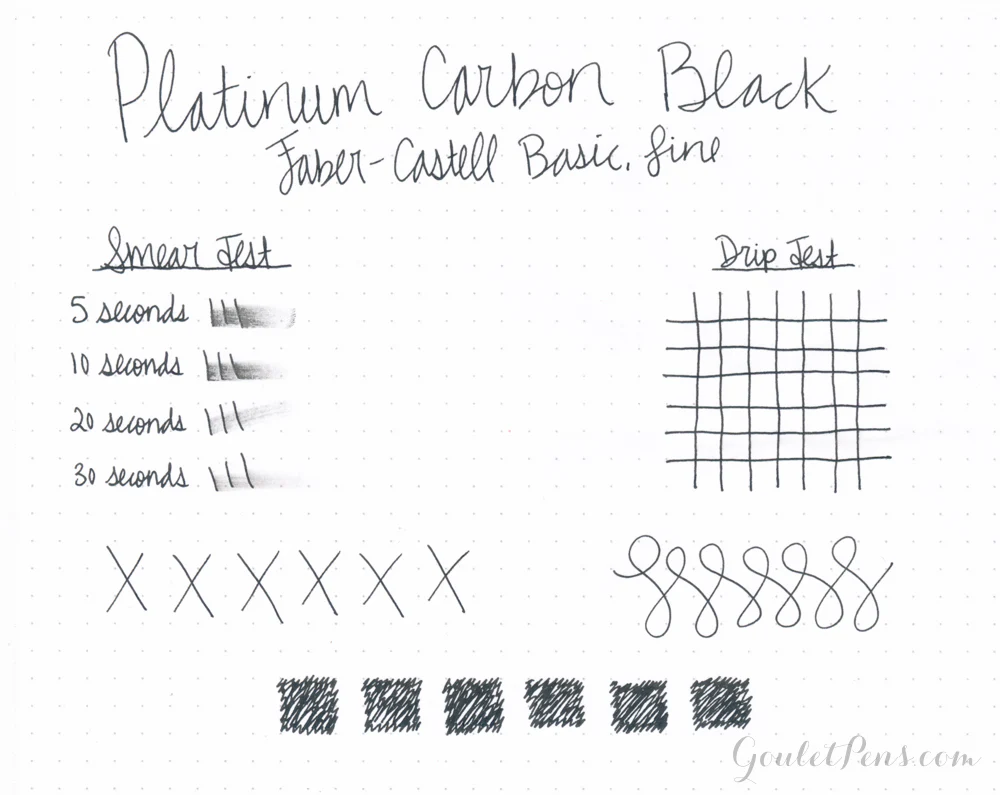 Platinum Carbon Black - Ink Sample - Image 10