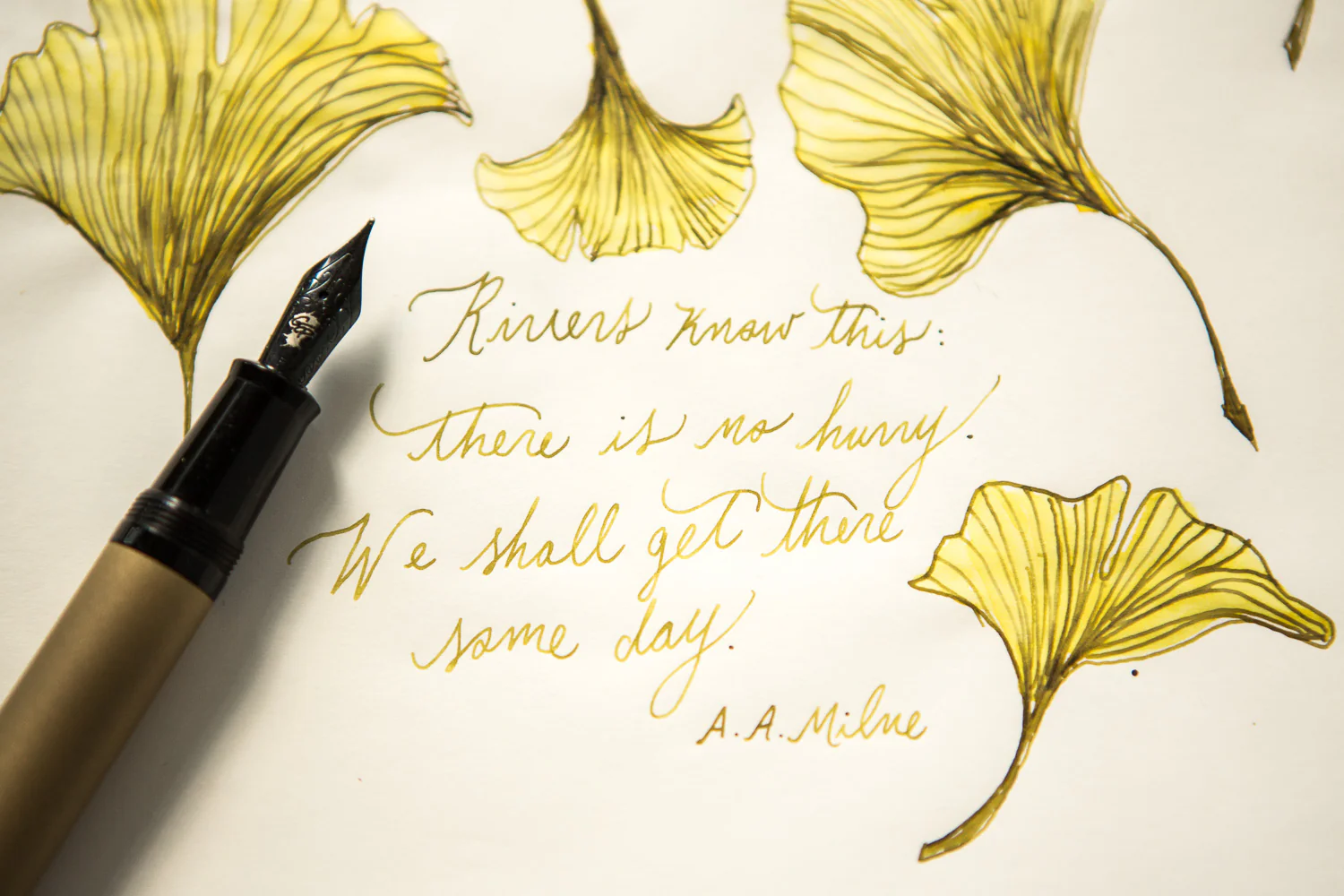 Platinum Classic Citrus Black - Ink Sample - Image 4