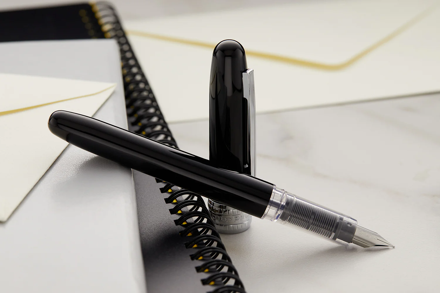 Platinum Plaisir Fountain Pen - Black - Image 8