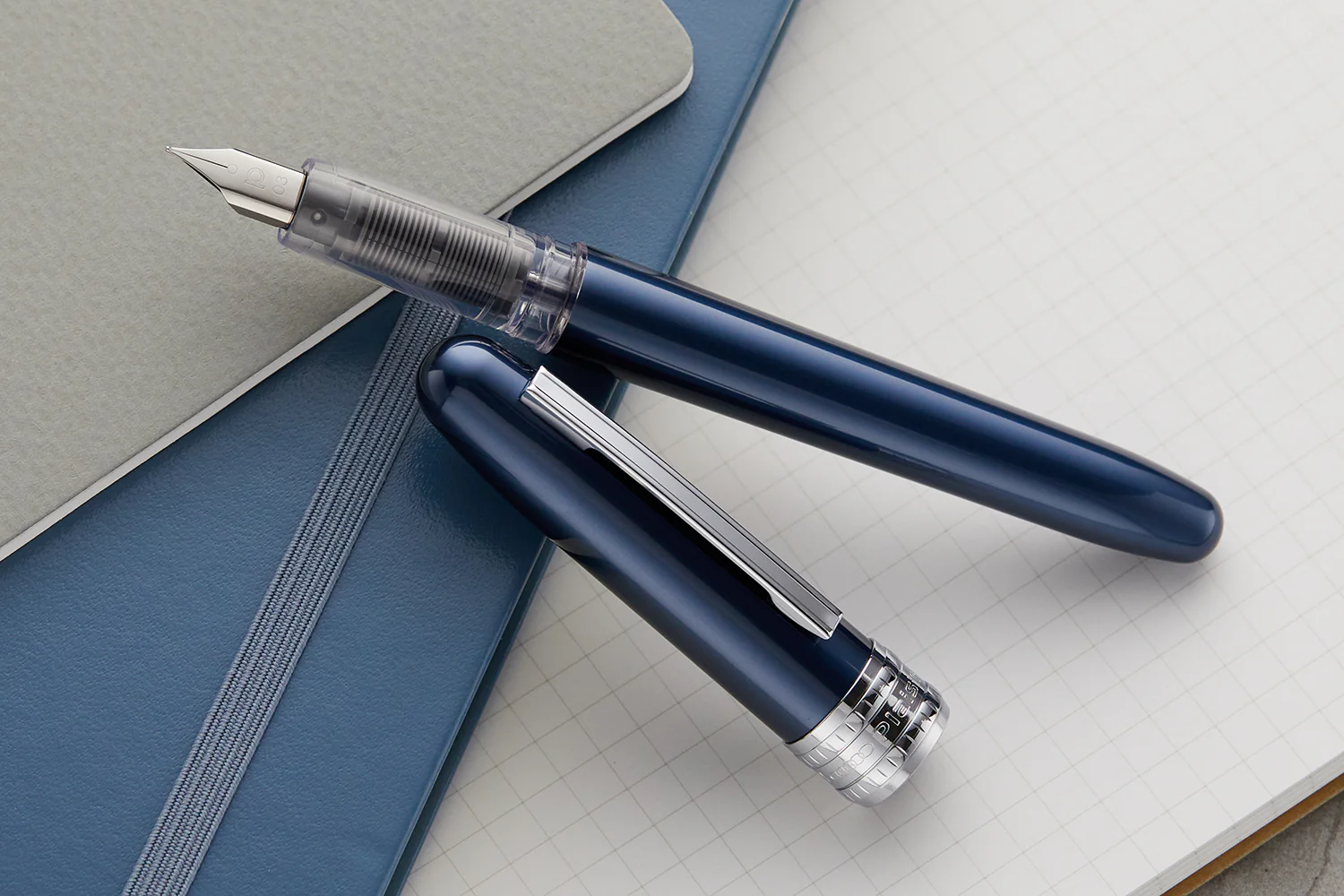 Platinum Plaisir Fountain Pen - Blue - Image 8