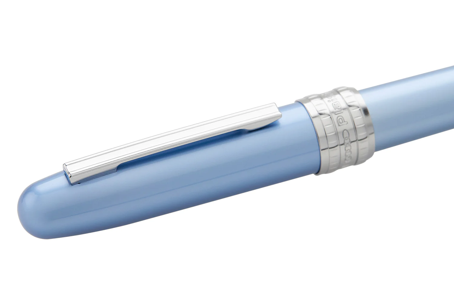 Platinum Plaisir Fountain Pen - Frosty Blue - Image 5