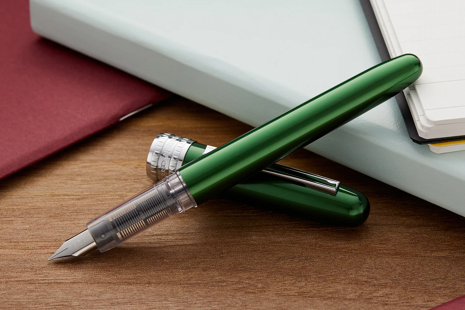Platinum Plaisir Fountain Pen - Green - Image 8