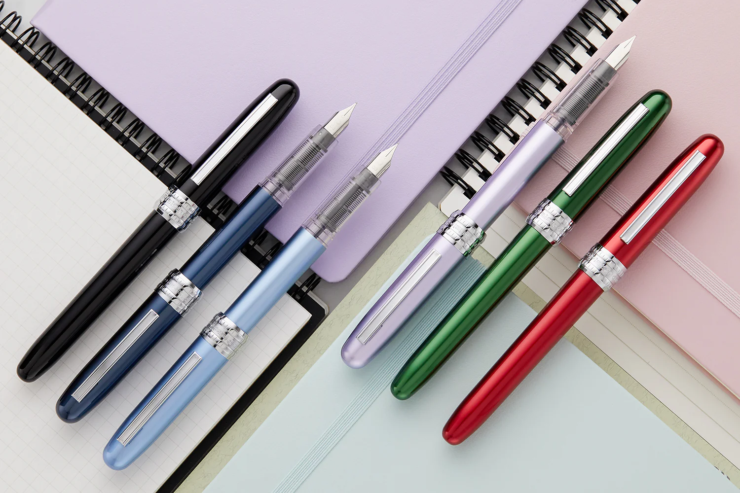 Platinum Plaisir Fountain Pen - Pink - Image 9