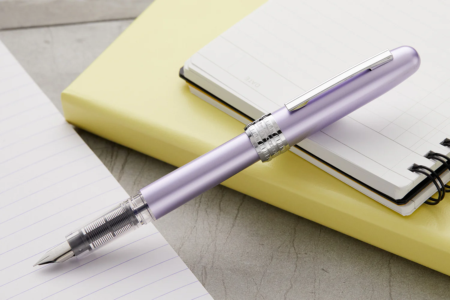 Platinum Plaisir Fountain Pen - Violet - Image 6