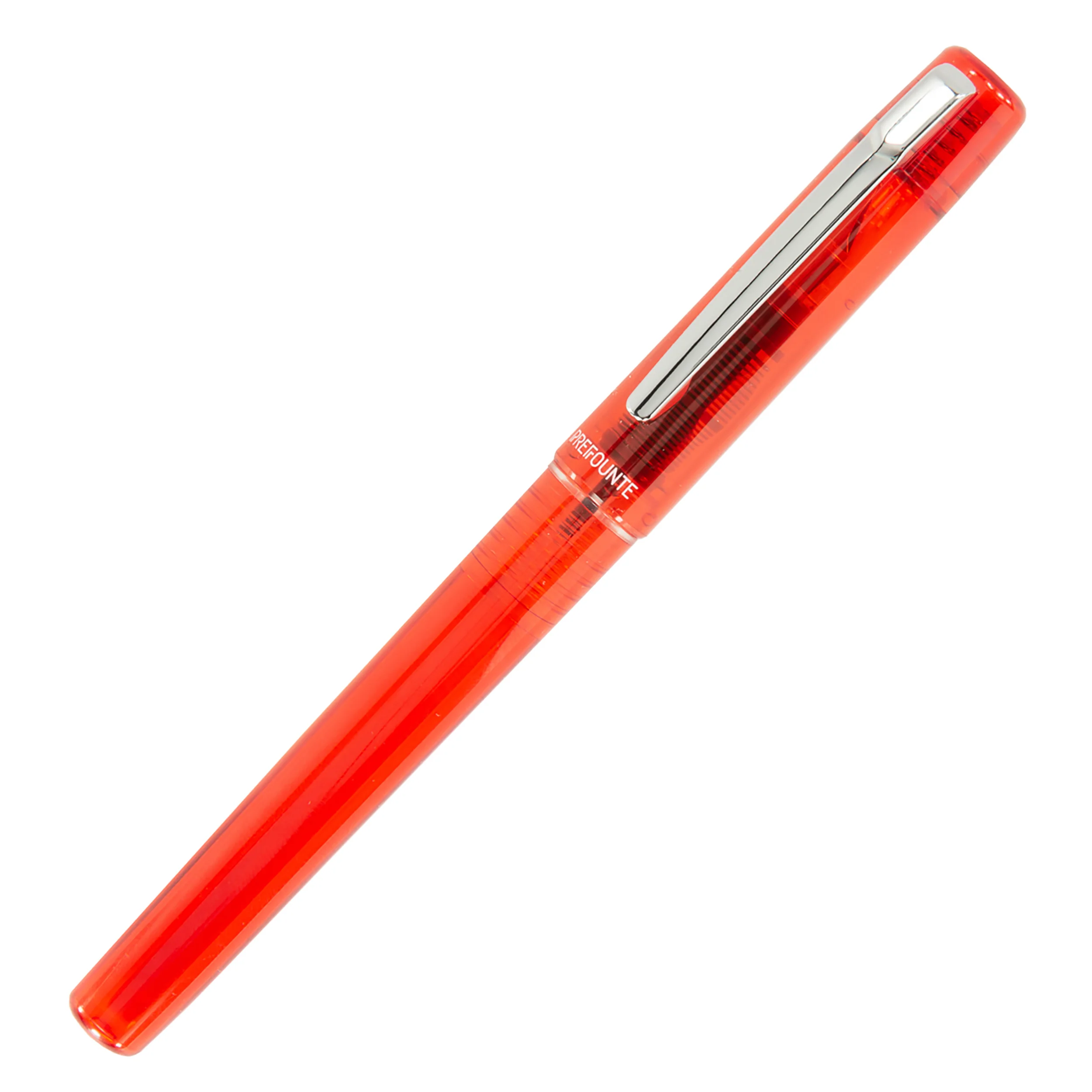 Platinum Prefounte Fountain Pen - Vermilion Orange - Image 2