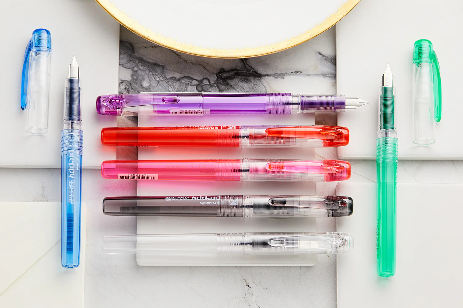 Platinum Preppy Fountain Pen - Pink - Image 10