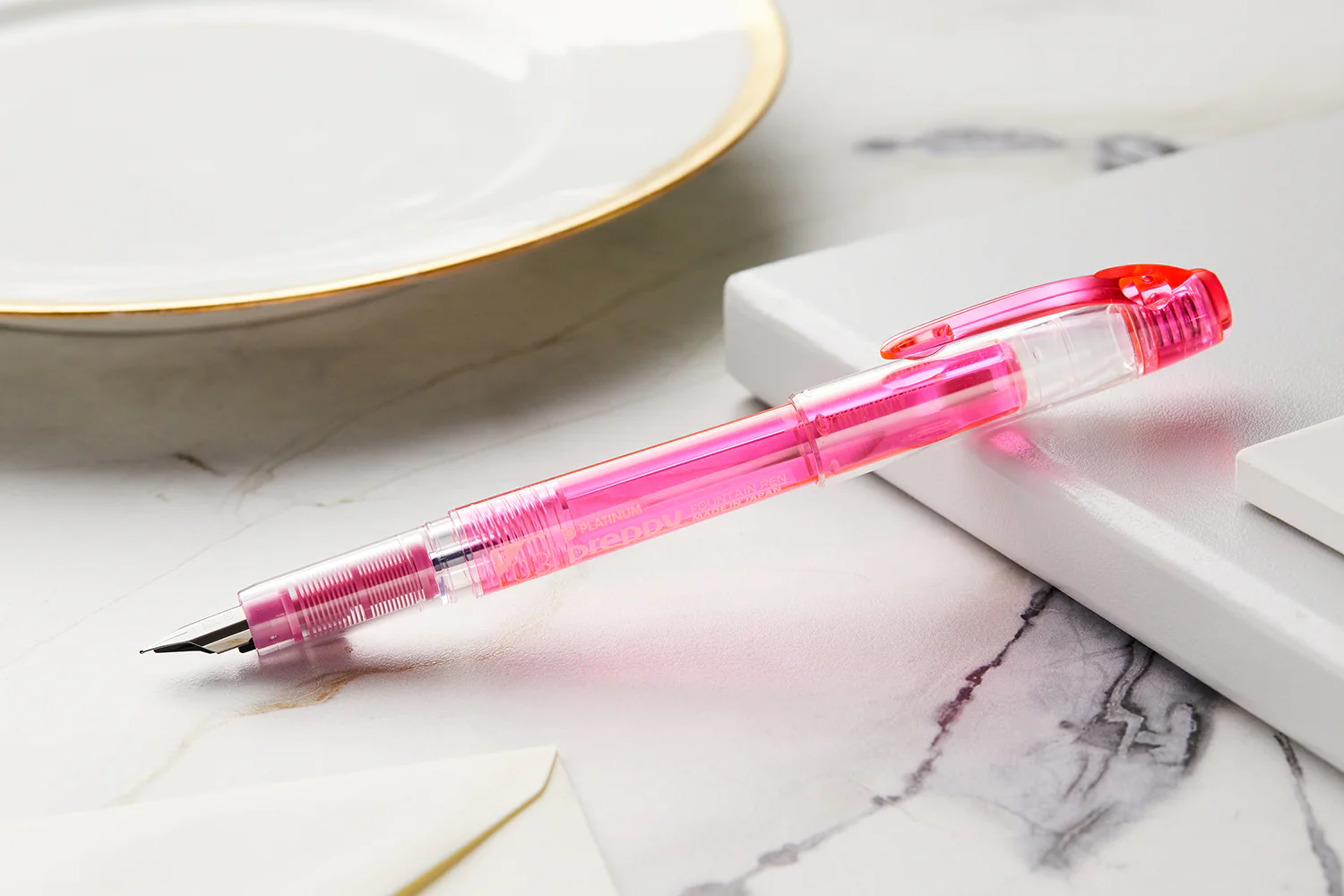 Platinum Preppy Fountain Pen - Pink - Image 6