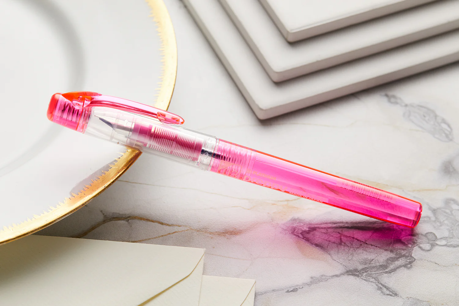 Platinum Preppy Fountain Pen - Pink - Image 7