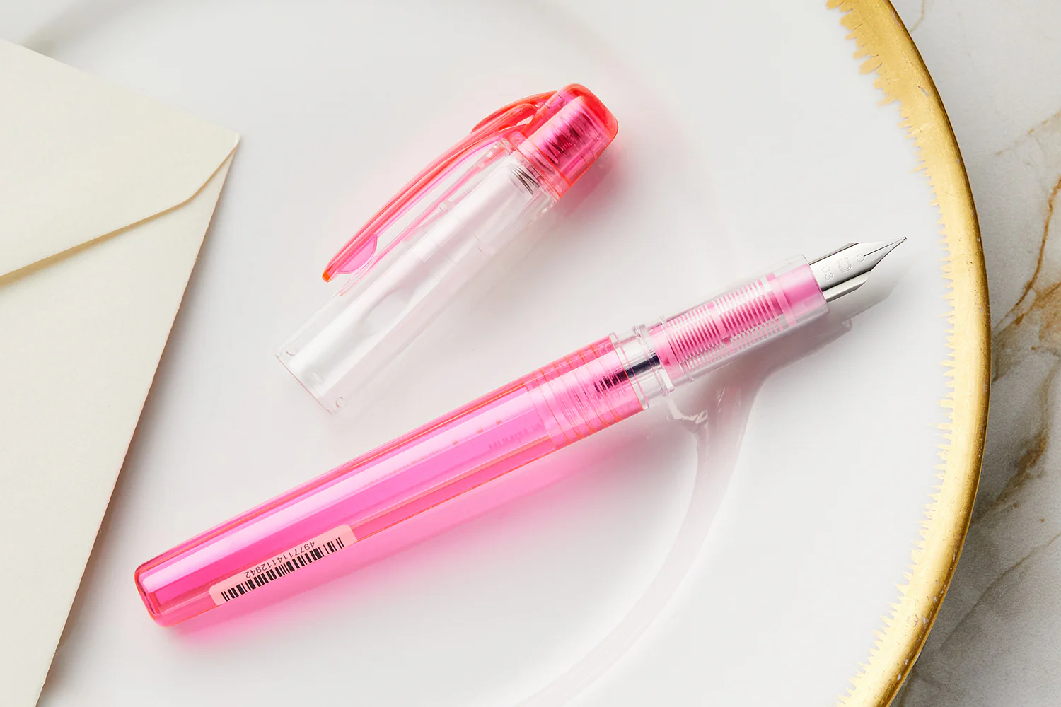 Platinum Preppy Fountain Pen - Pink - Image 8