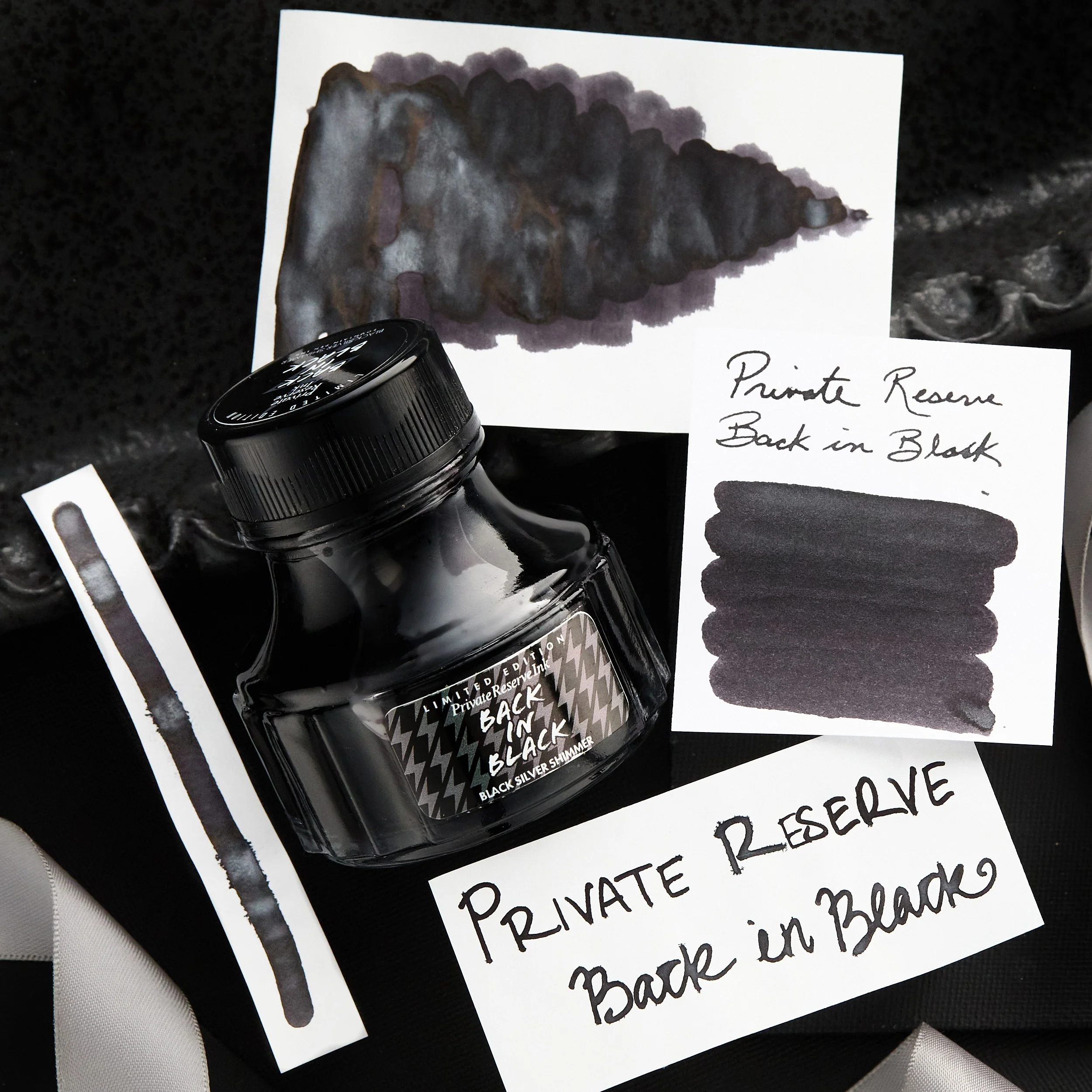 Private Reserve Back in Black (Limited Edition) - 90ml Bottled Ink - Image 2