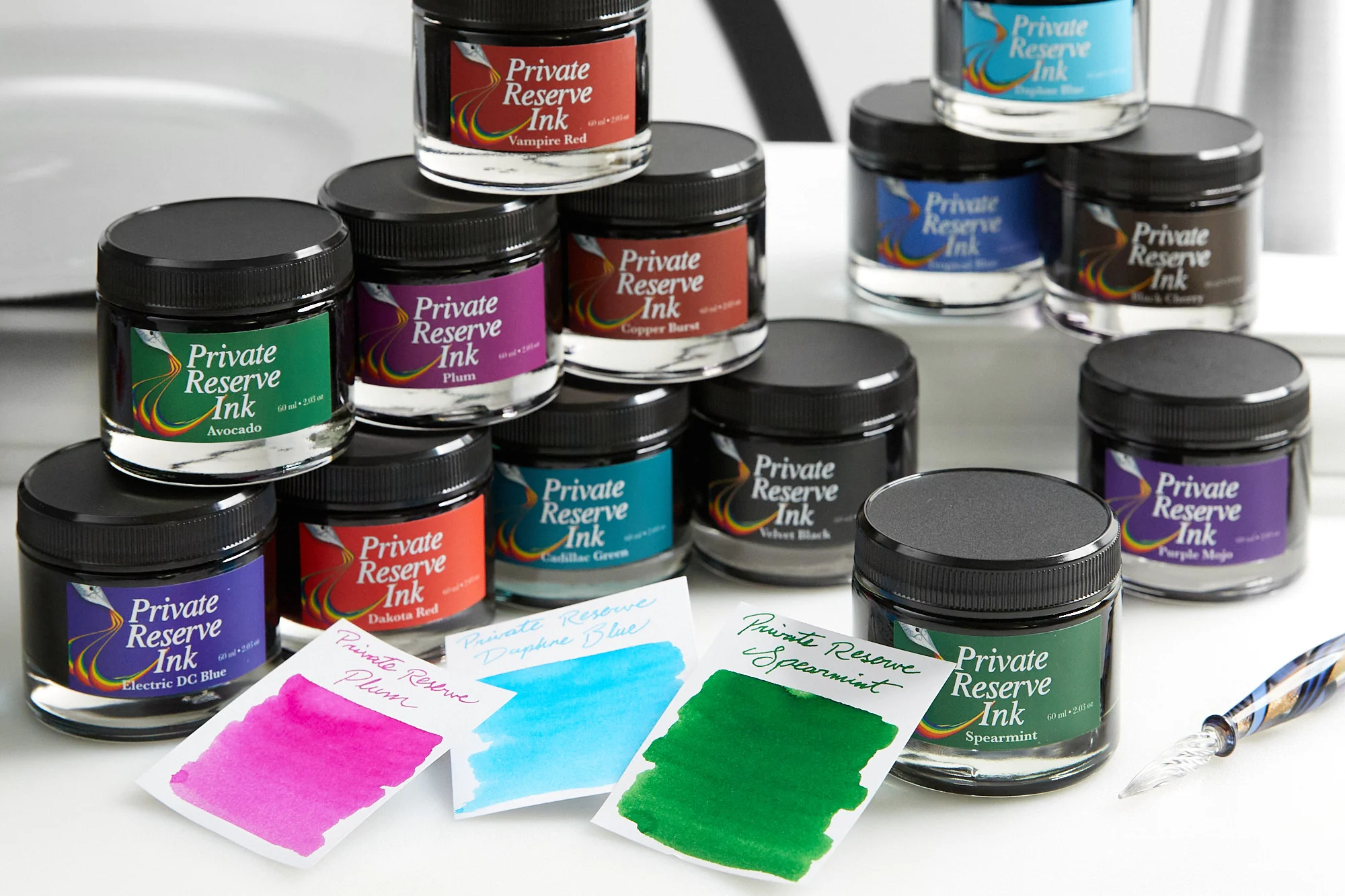 Private Reserve Plum - 60ml Bottled Ink - Image 3
