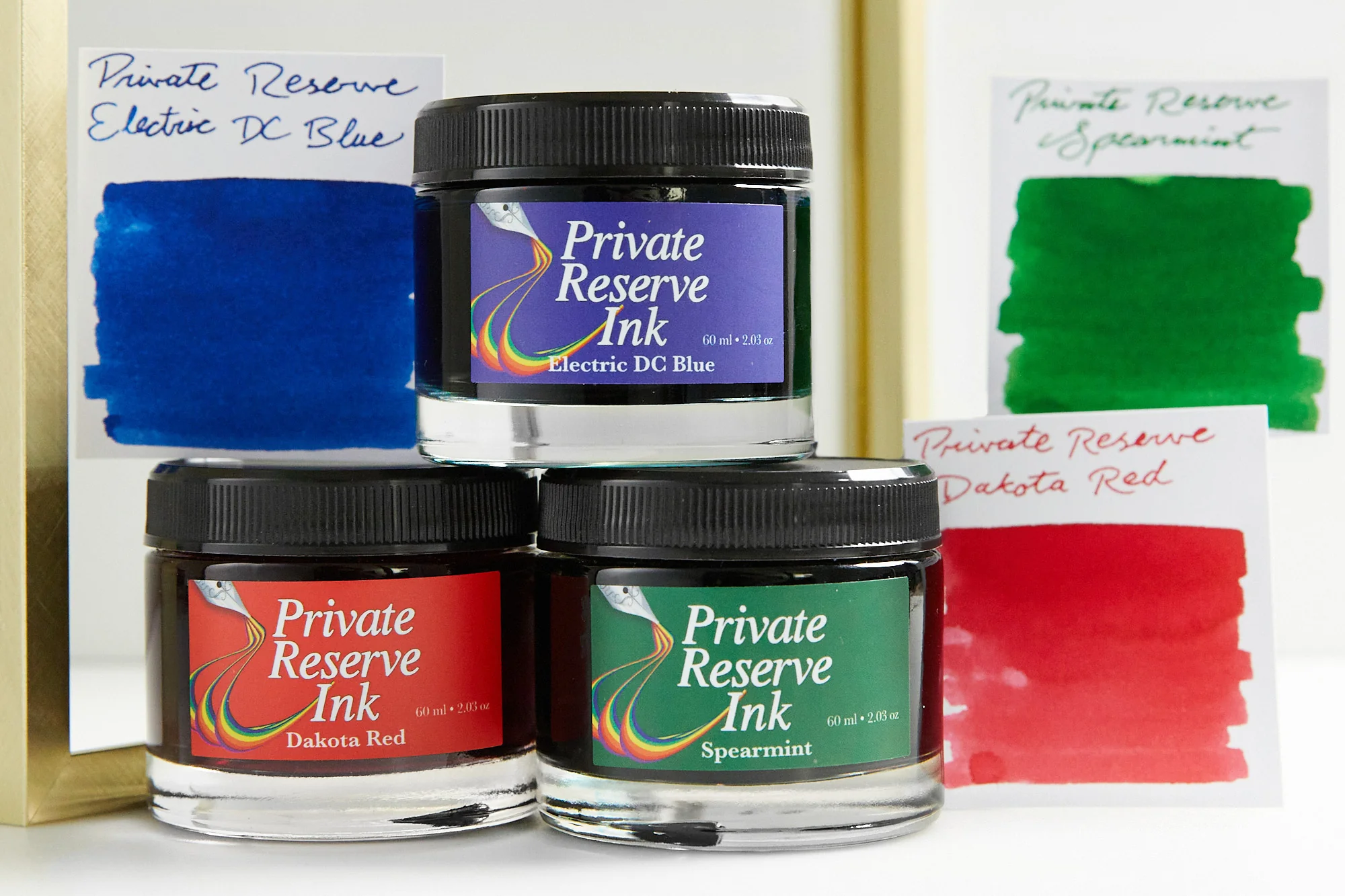 Private Reserve Sherwood Green Fast Dry - 60ml Bottled Ink - Image 4
