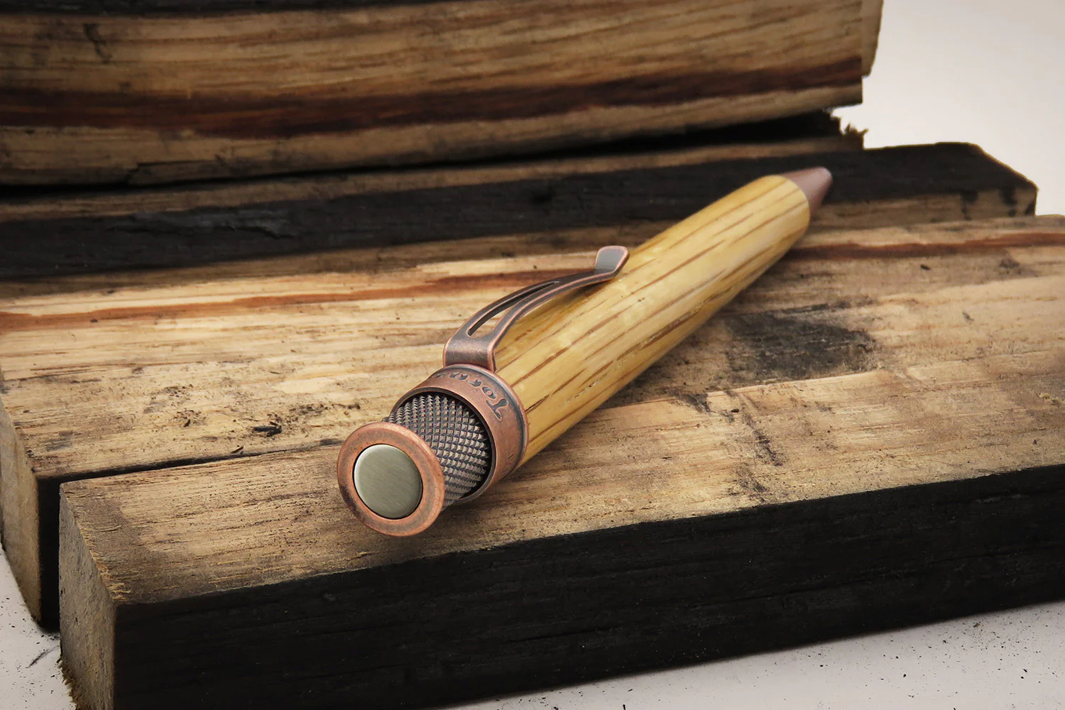 Retro 51 Tornado Rollerball Pen - Bourbon Barrel - Image 3