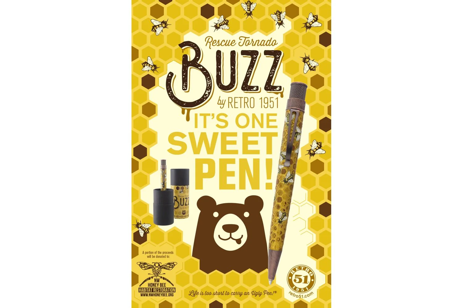 Retro 51 Tornado Rollerball Pen - Buzz - Image 5