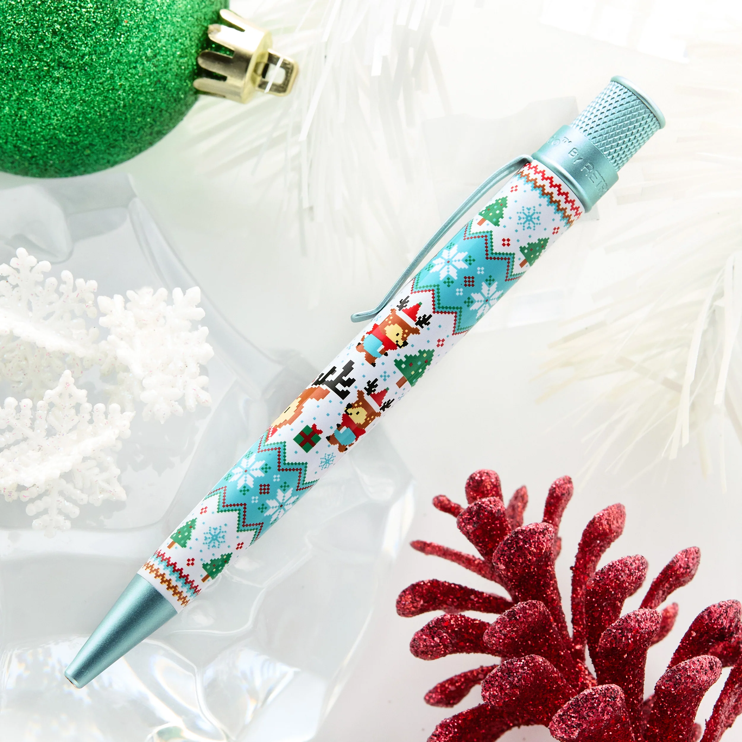 Retro 51 Tornado Rollerball Pen - Festive Fawns (Special Edition) - Image 3