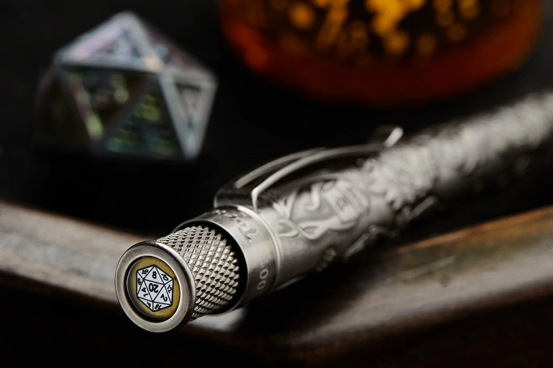 Retro 51 Tornado Rollerball Pen - Fire & Dice (Special Edition) - Image 6