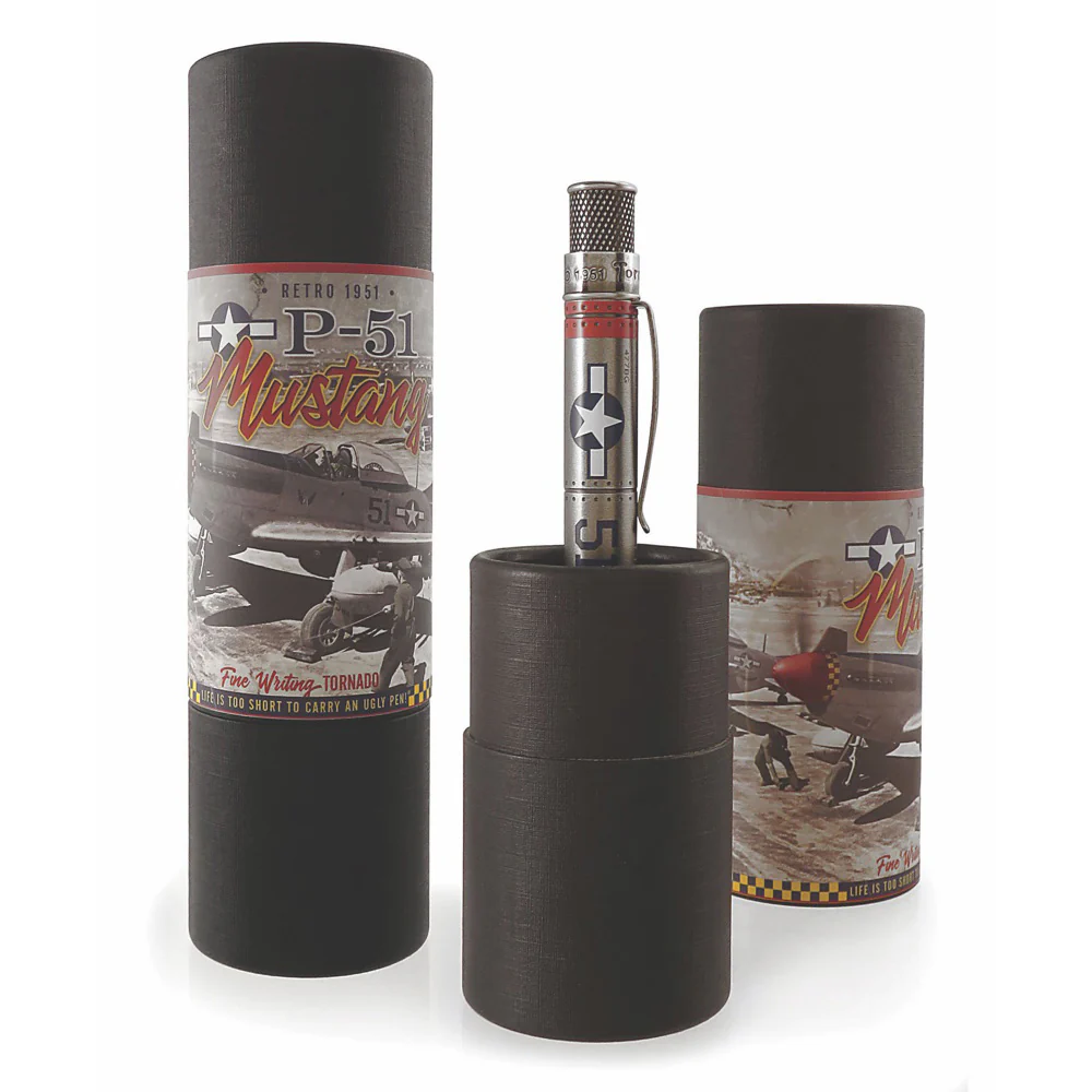 Retro 51 Tornado Rollerball Pen - P-51 Mustang - Image 5