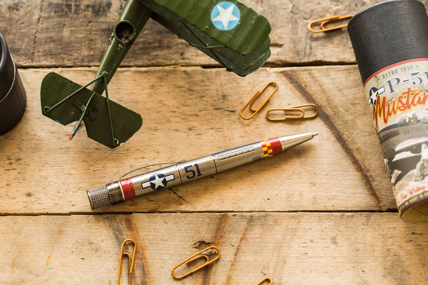 Retro 51 Tornado Rollerball Pen - P-51 Mustang - Image 7