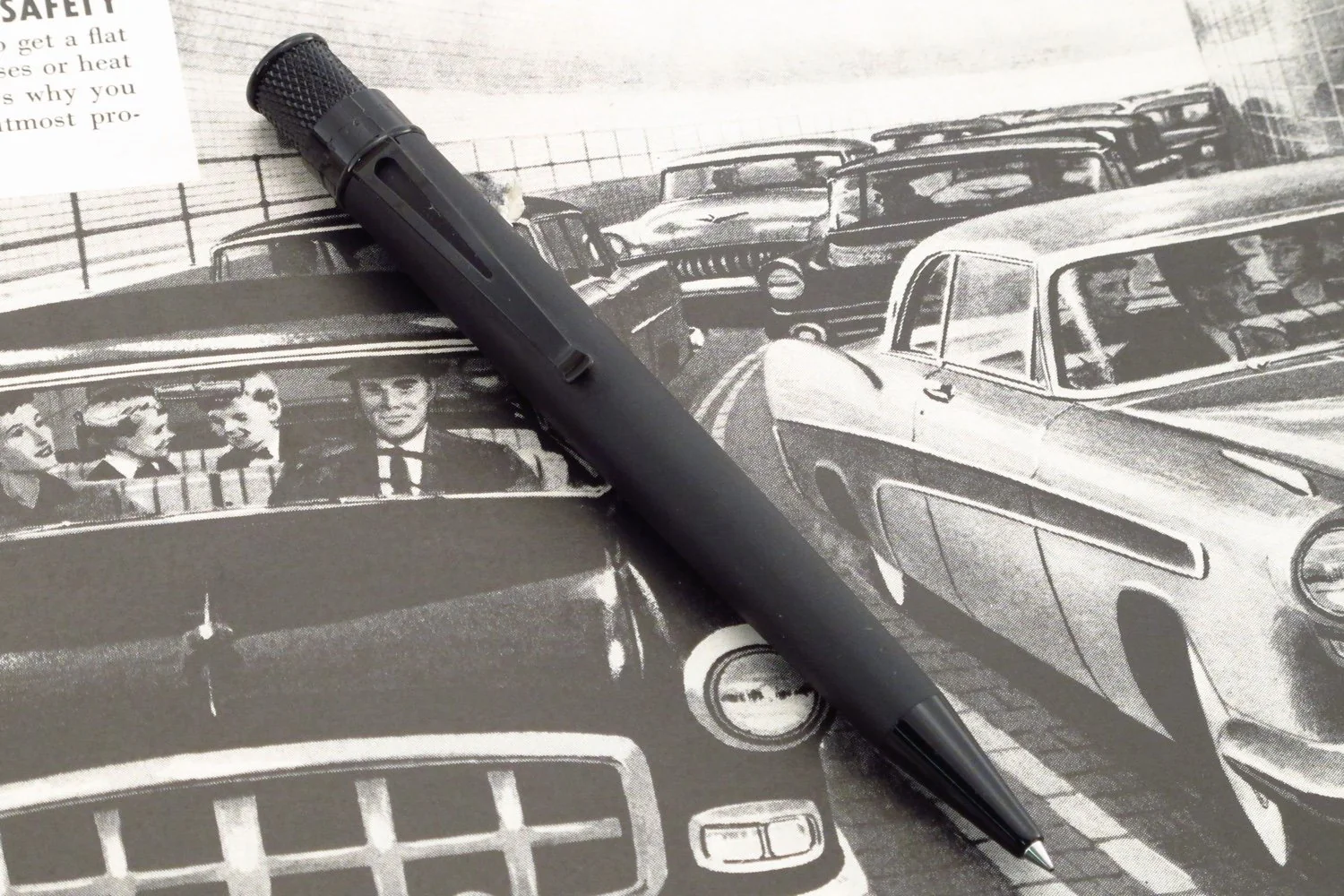 Retro 51 Tornado Rollerball Pen - Stealth - Image 5