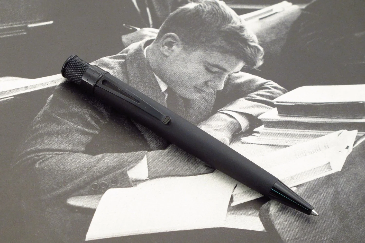 Retro 51 Tornado Rollerball Pen - Stealth - Image 6