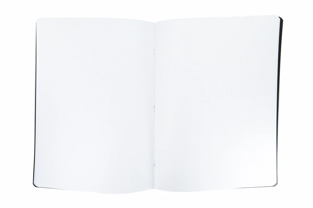 Rhodia Classic Side Staplebound A4 Notebook - Black, Dot Grid - Image 3