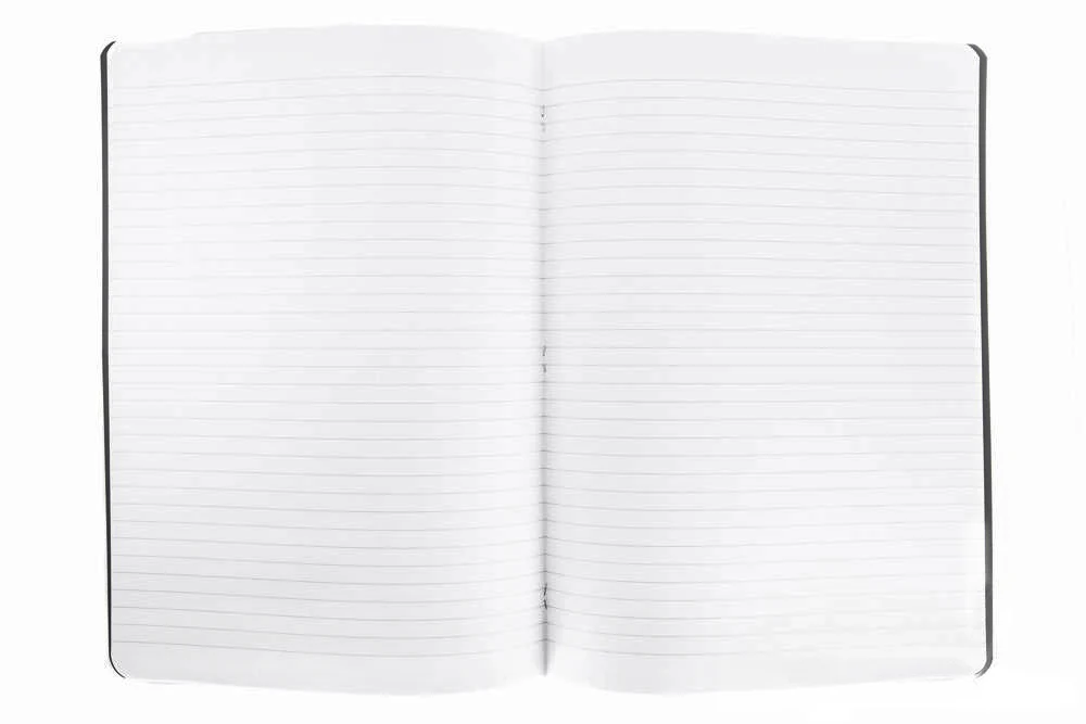 Rhodia Classic Side Staplebound A4 Notebook - Black, Lined - Image 2