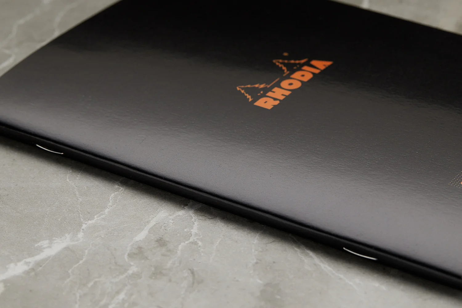 Rhodia Classic Side Staplebound A5 Notebook - Black, Dot Grid - Image 5