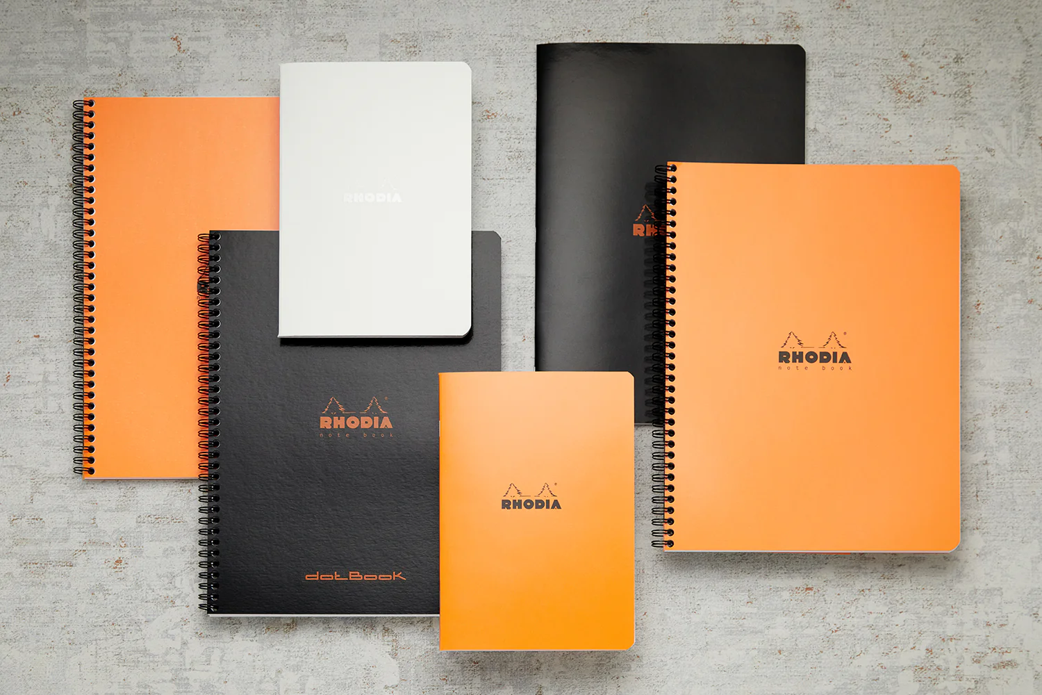 Rhodia Classic Side Staplebound A5 Notebook - Ice White, Graph - Image 11
