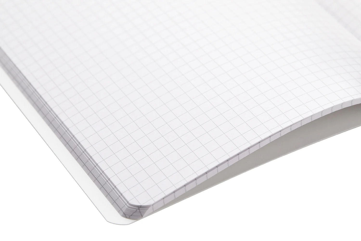 Rhodia Classic Side Staplebound A5 Notebook - Ice White, Graph - Image 6