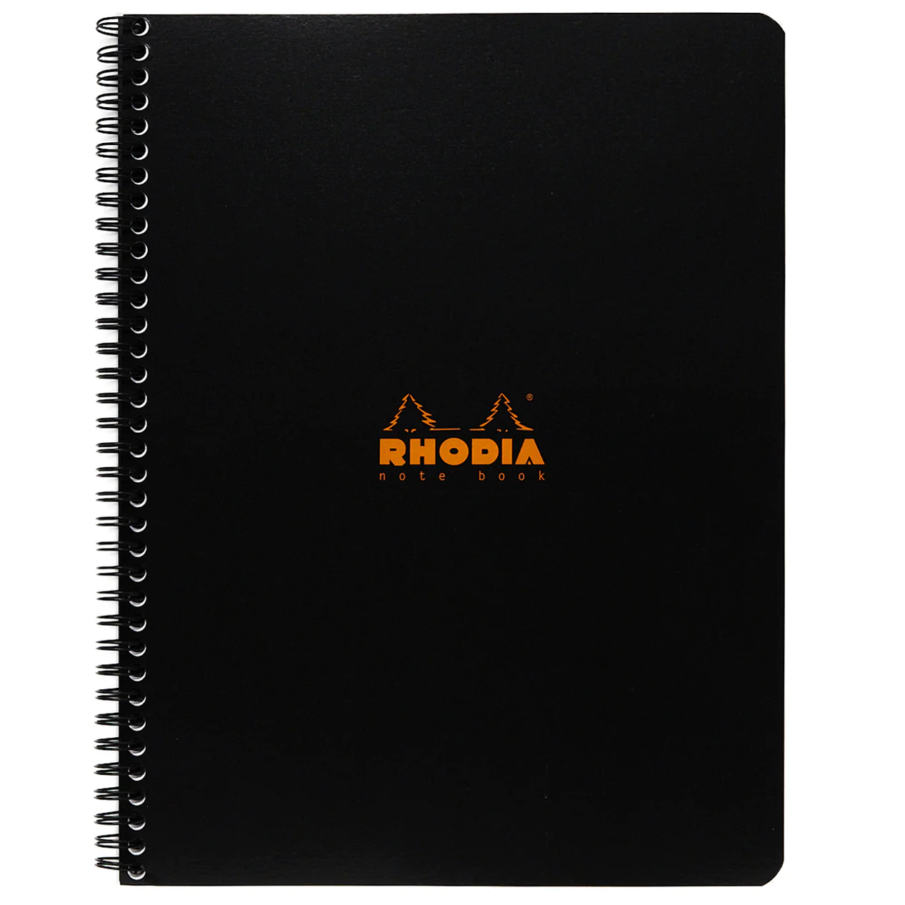 Rhodia Classic Wirebound Notebook - Black, Graph (8.86 x 11.69)