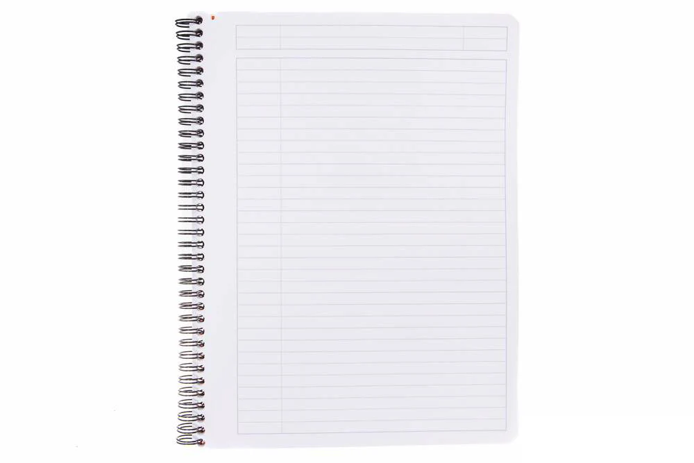 Rhodia Classic Wirebound Notebook - Black, Lined (8.86 x 11.69) - Image 2