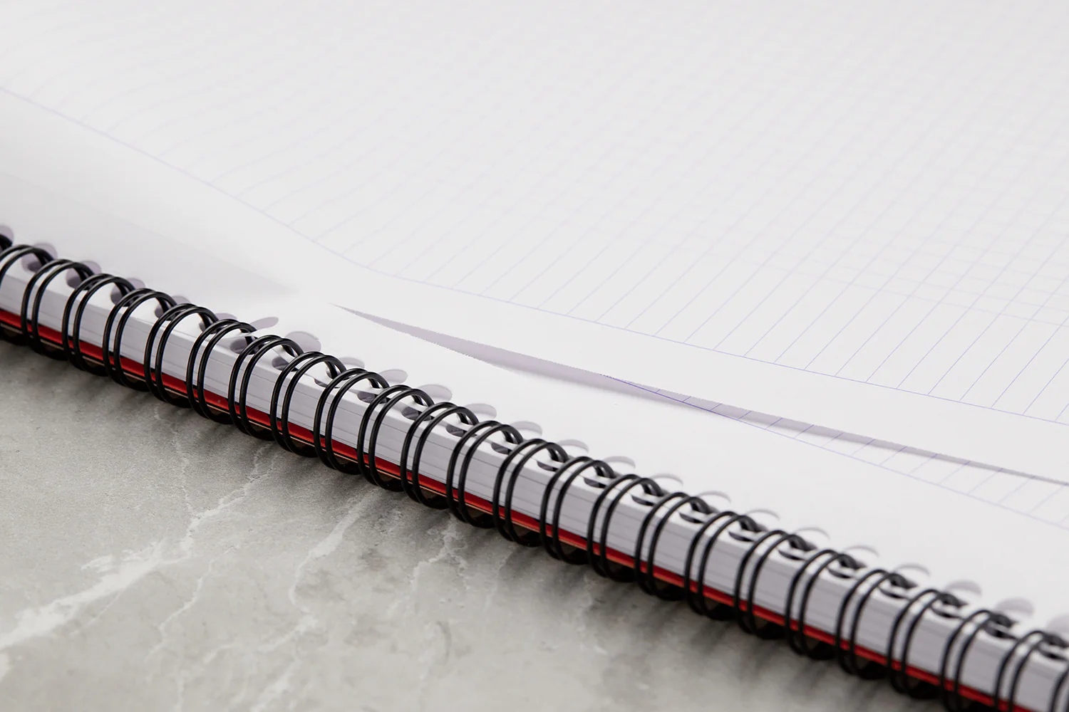 Rhodia Classic Wirebound Notebook - Orange, Graph (8.86 x 11.69) - Image 7