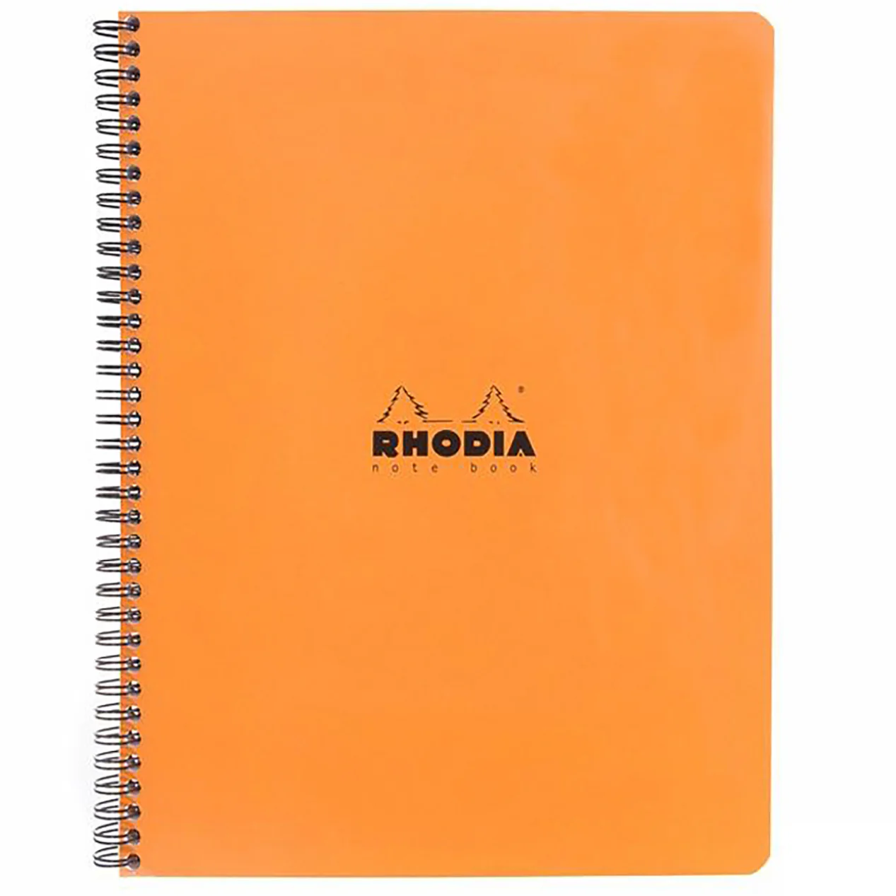 Rhodia Classic Wirebound Notebook - Orange, Lined (8.86 x 11.69)