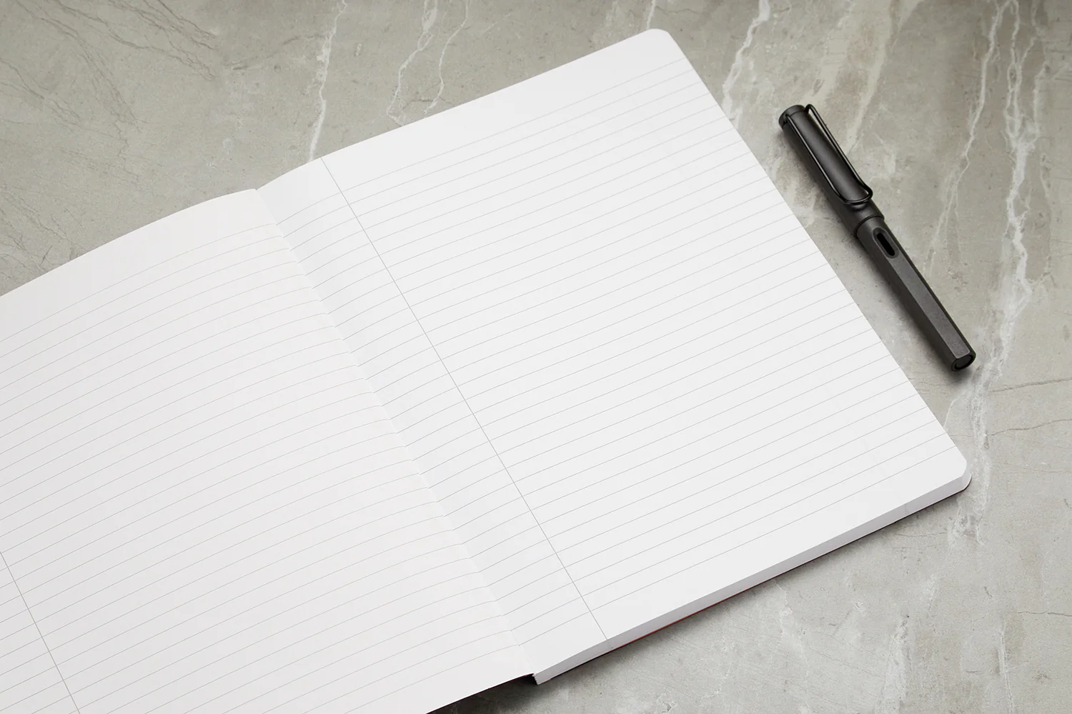 Rhodia Composition Book - Black, Lined - Image 3