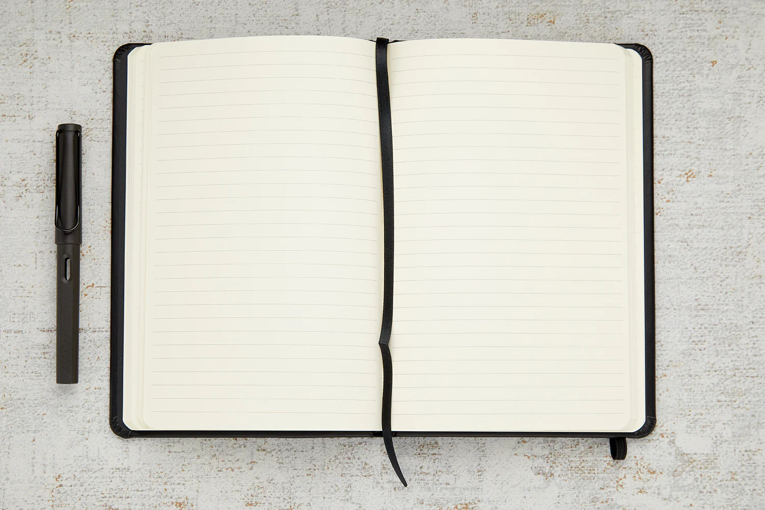Rhodia A5 Webnotebook - Black, Lined - Image 3