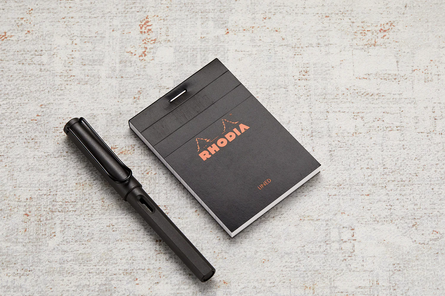 Rhodia No. 11 A7 Notepad - Black, Lined - Image 5