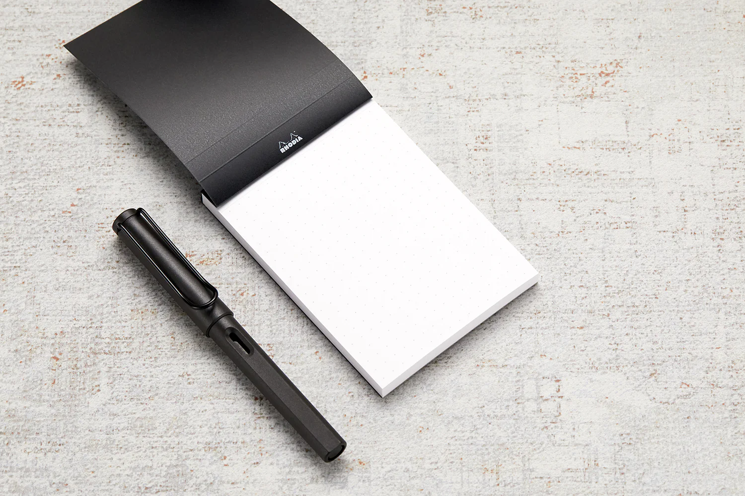 Rhodia No. 12 Small Notepad - Black, Dot Grid - Image 6