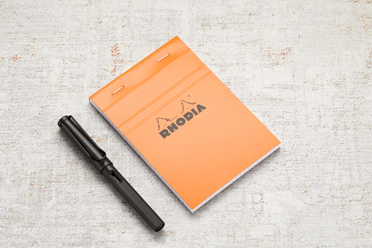 Rhodia No. 13 A6 Notepad - Orange, Graph - Image 5