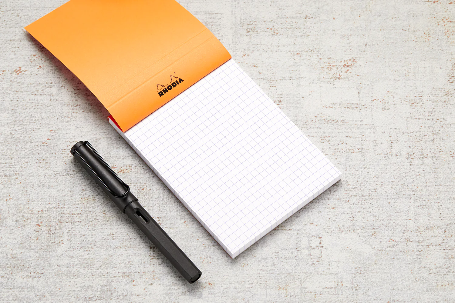 Rhodia No. 13 A6 Notepad - Orange, Graph - Image 6