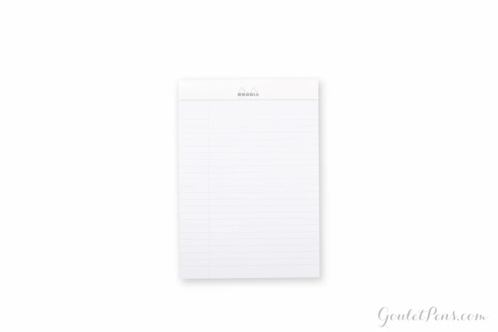 Rhodia No. 16 A5 Notepad - Ice White, Lined - Image 3